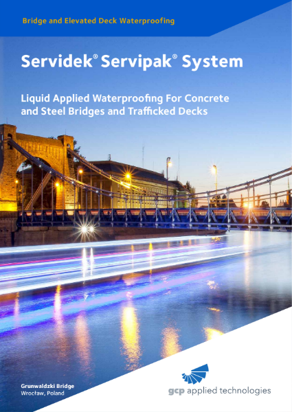 Servidek® Servipak® System - Liquid Applied Waterproofing For Concrete & Steel Bridges and Trafficked Decks