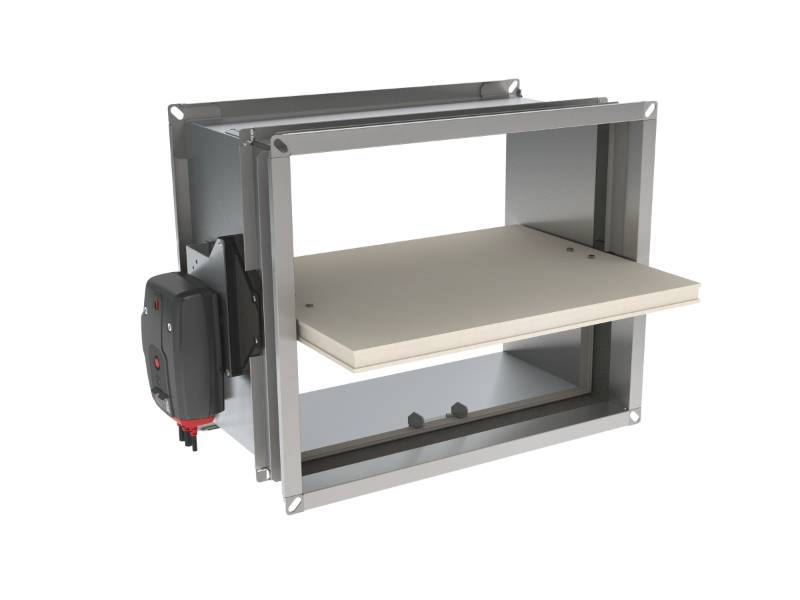 CU-LT - Rectangular EIS Fire Damper (max W800 x H600 mm) - Fire Damper