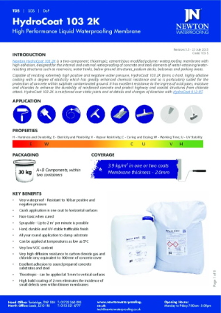 HydroCoat 103 2K TDS 5.5