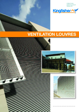 Kingfisher Ventilation Louvres Brochure
