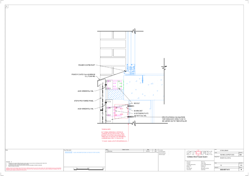 2022-DET-013-A WINDOW CILL DETAIL