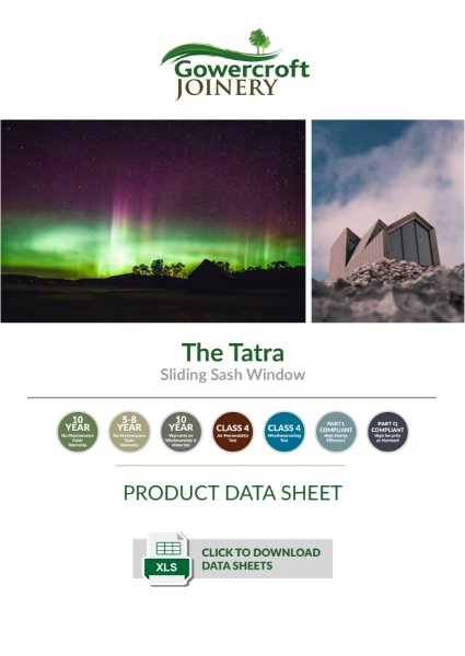 Tatra Performance Timber Sliding Sash Window Datasheet