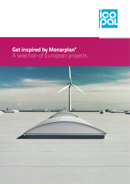 Icopal Monarplan PVC Single Ply Roof Membrane Case Studies