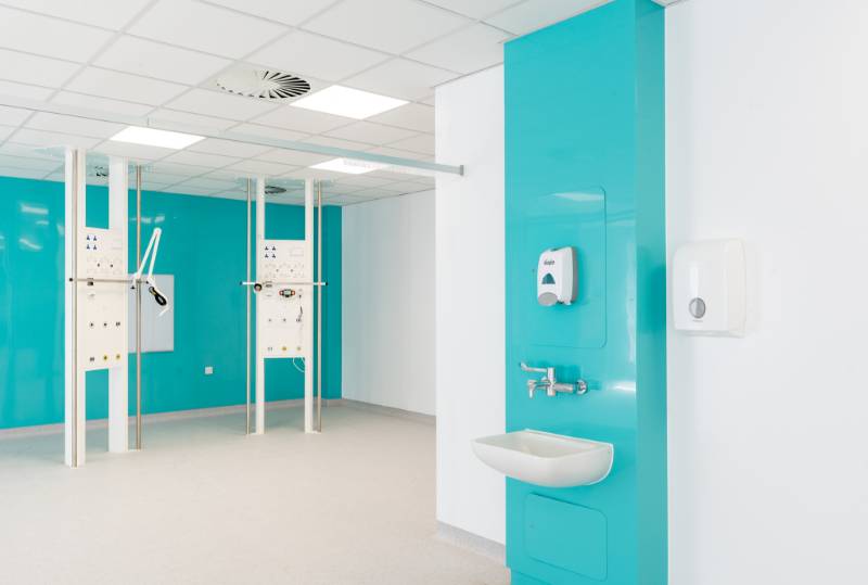 BioClad The Vivid Colour Range Hygienic Wall Cladding - Hygienic PVC Cladding