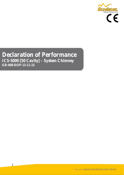 ICS 5000 declaration of performance