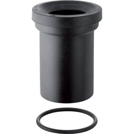 Geberit straight connector with sleeve and round cord ring