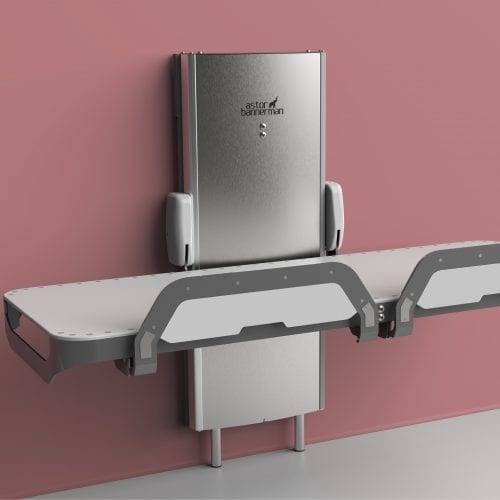 Height Adjustable Changing Table for Public Changing Places