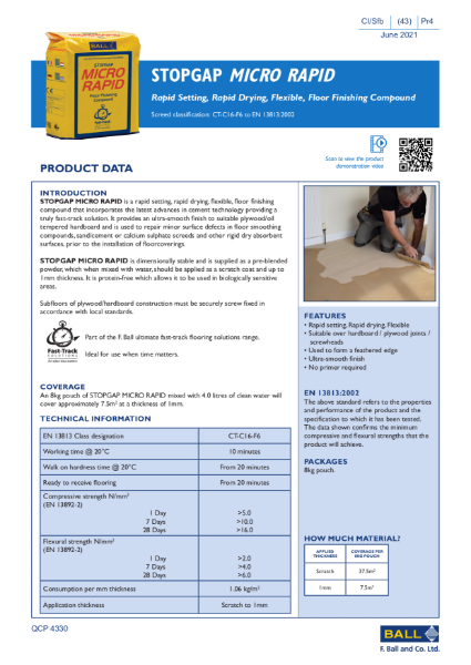 Stopgap Micro Rapid TDS