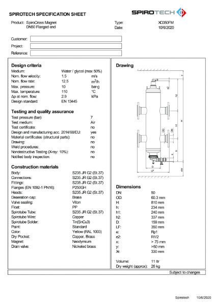 SpiroCross - XC050FM