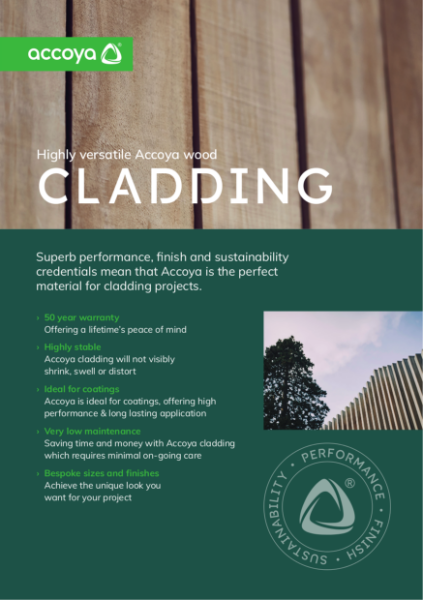 Accoya - Benefits of Cladding