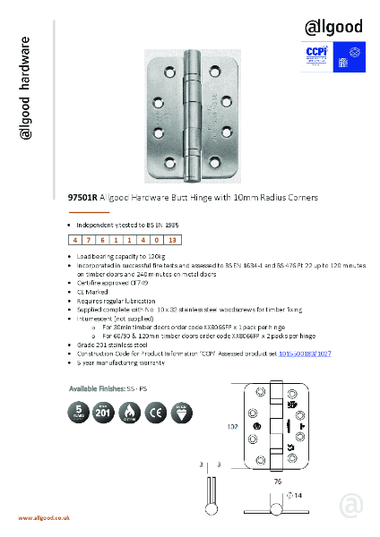 97501R-Datasheet Iss06