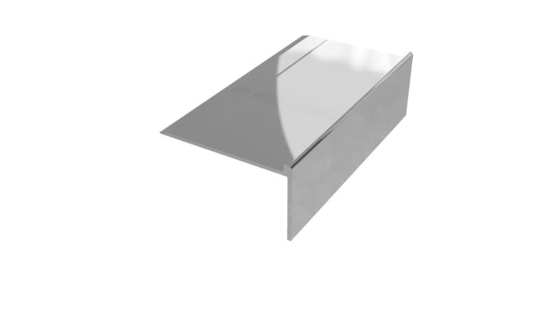 Aluminium LVT Stair Edge Profiles