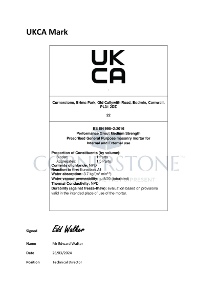 UK Conformity Assessed (UKCA)