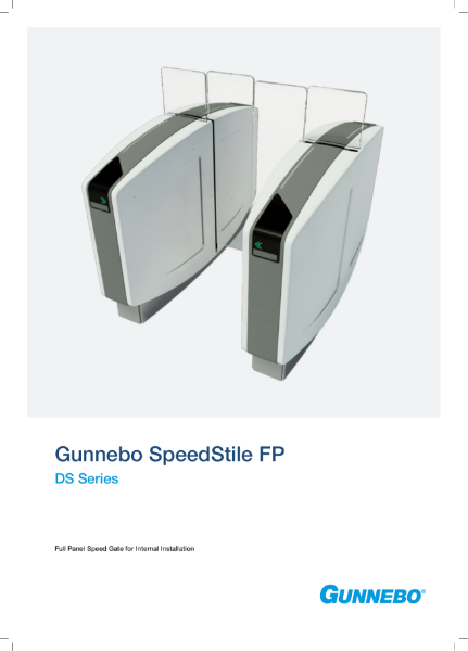 Speed Gate - SpeedStile FP DS Series