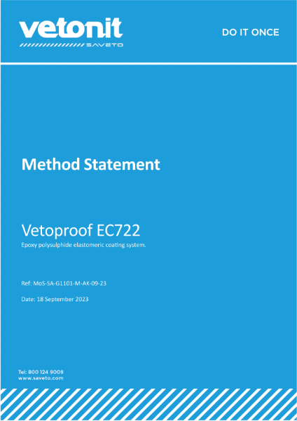 Method Statement - Vetoproof EC722