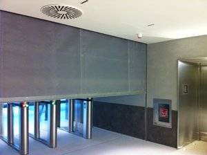 A1S Flameshield Overlapping Fire Curtain 8524 - Fire Curtain