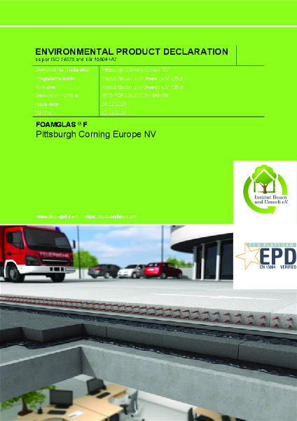 EPD - Proteus Pro-Therm Cellular Glass F