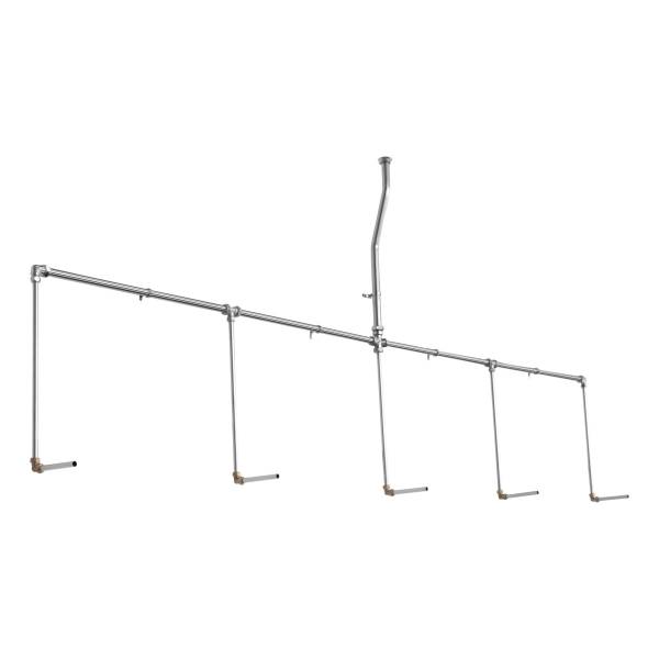 Urinal Flushpipes, Concealed