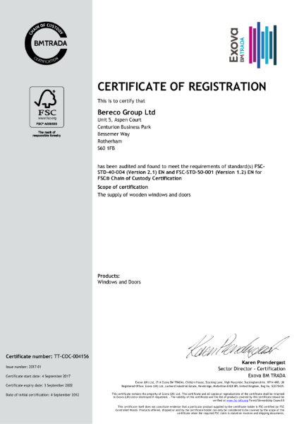 FSC Certificate