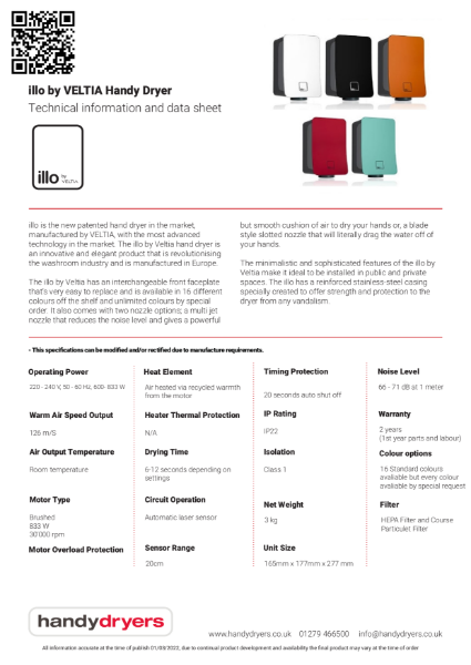 Illo By Veltia Data Sheet