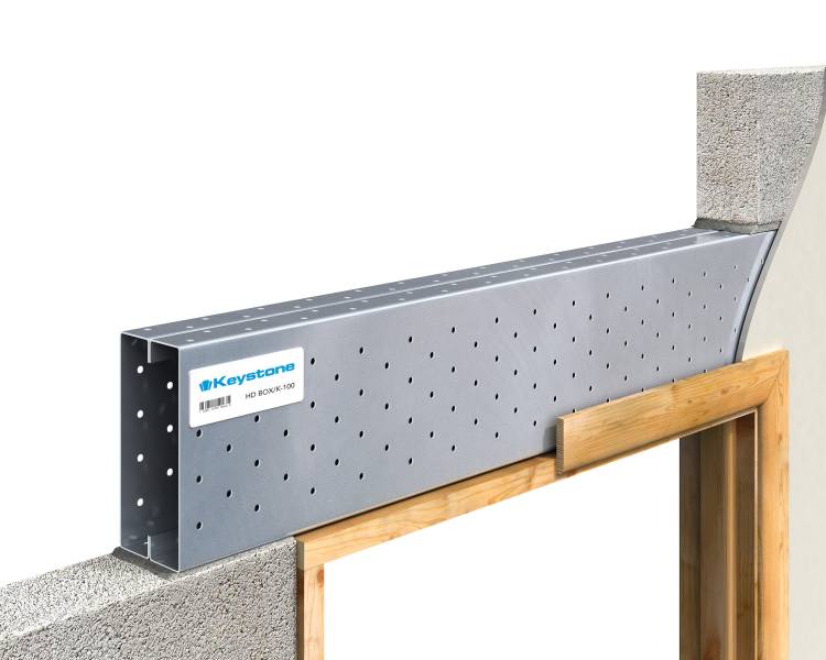 Keystone Cavity Wall Lintels - Wide Outer Leaf - Standard/ Heavy/ Extra ...