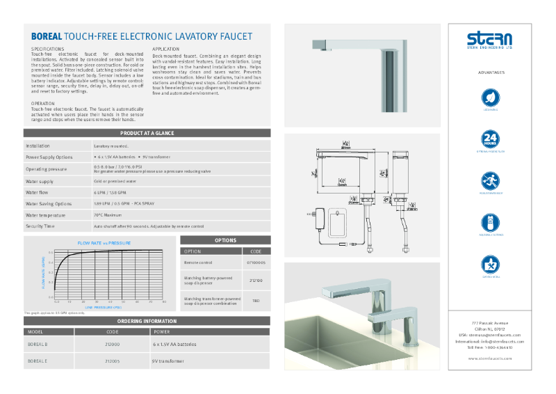 Boreal Tap - Datasheet