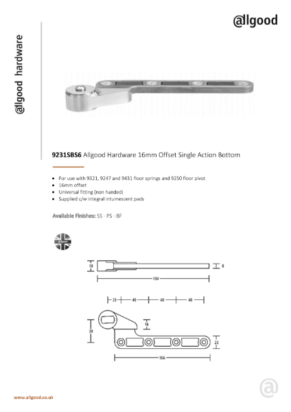 9231SBS6-Datasheet Iss02