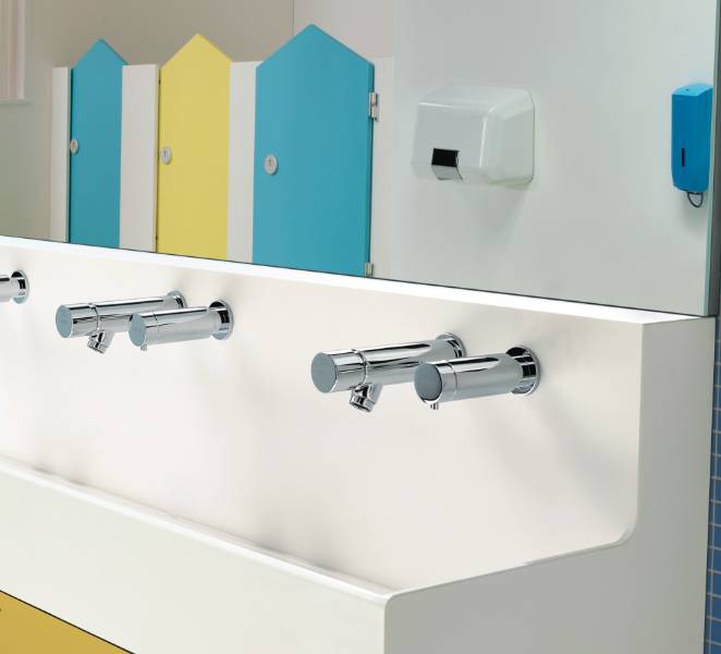 Contour 21 Panel Mounted Soap Dispenser - Soap Dispenser