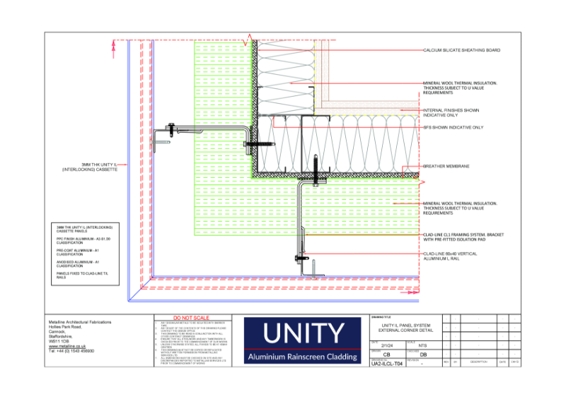 Unity A2 IL-T04 Technical  Drawing