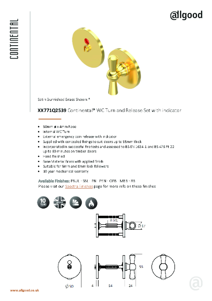 XX771Q2539 Datasheet Iss05