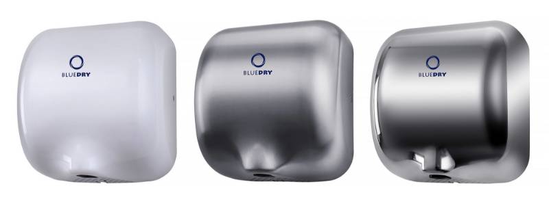 BlueDry Eco Hand Dryer - Compact Jet Hand Dryer