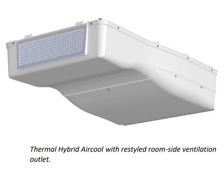Passivent Thermal Hybrid Aircool® - Wall/ Window Ventilator with Heater