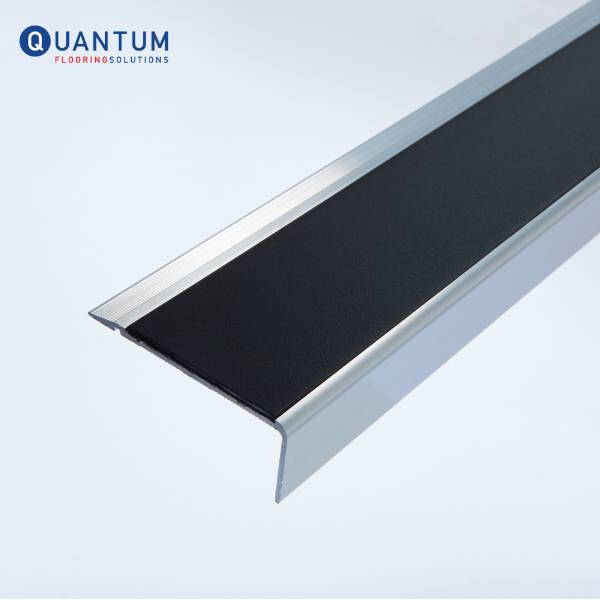 S Range - Traditional Aluminium Slenderline Stair Nosing/Stair Edging For Vinyl Floorcoverings