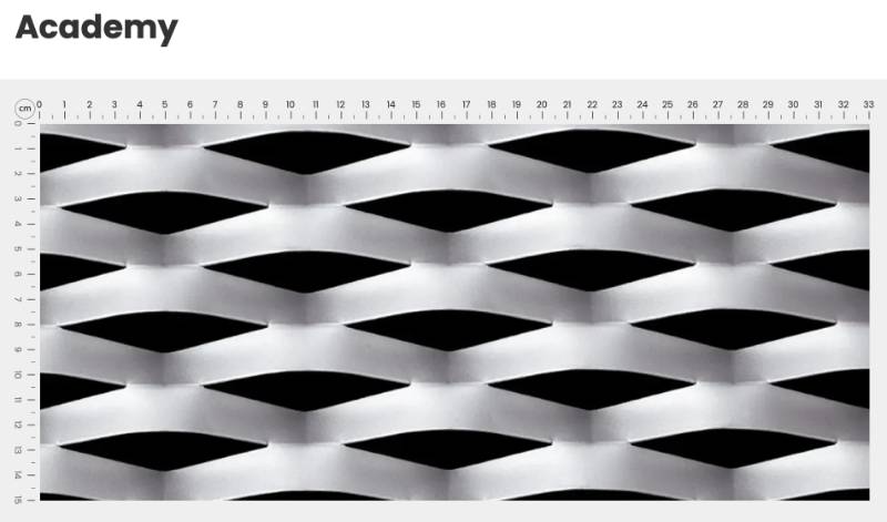 MS- Expanded Metal Mesh - ACADEMY - Protech Line | Metalspan | NBS Source