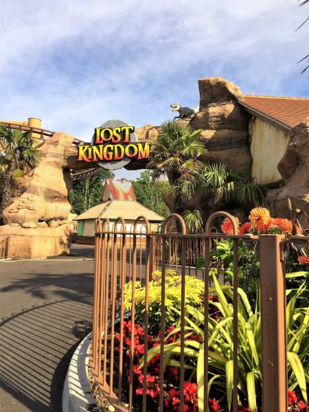 Playground & Decorative Railing - Lost Kingdom, Paultons Park