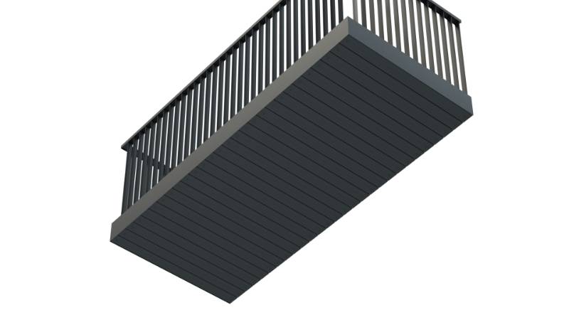 AliClad Lite Balcony Soffit & Cladding Board  - Soffit Drainage Solution