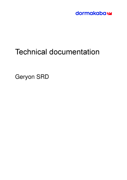Technical document
