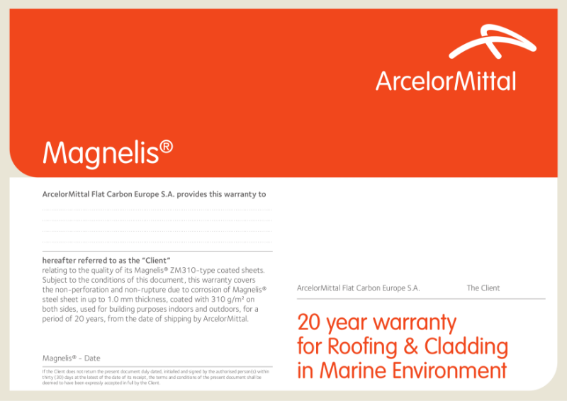 Magnelis Warranty C5M EN
