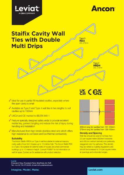 Staifix Cavity Wall Ties