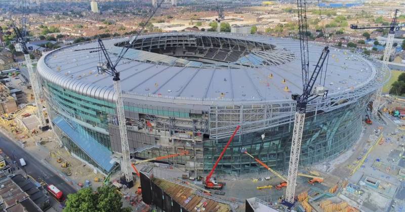 Emshield DFR System was used at the new Tottenham Hotspur Stadium for Fire Resistant Sealing of the High Movement, Wide Structural Movement Joints