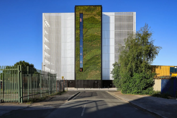 Ancoats Mobility Hub | Vector® Fins, Aspect® Rainscreen Cladding and Contour® VL Louvres