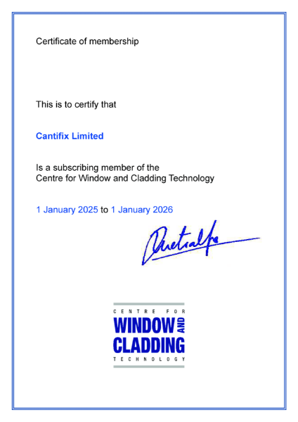 CWTC - Certificate of membership