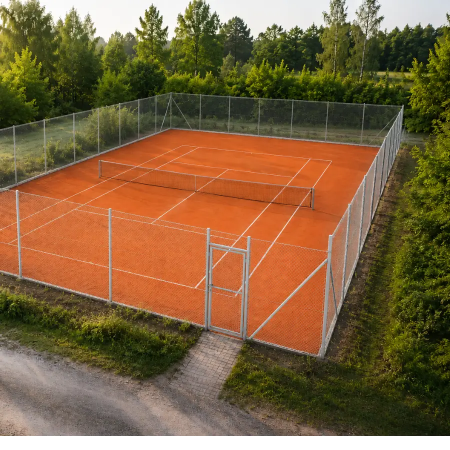 De-Fence Tennisbanestängsel