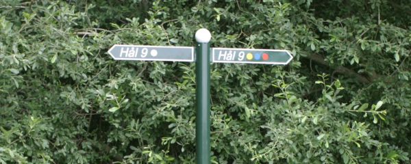 Golfbaneprodukter - Oppslagstavler - Referansekilt