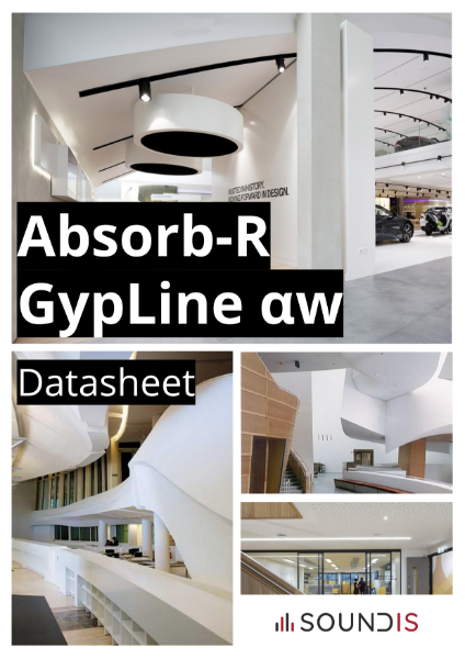 Absorb-R GypLine aw - Acoustic plaster - Acoustic spray
