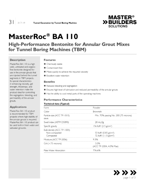 mbs-masterroc-ba-110-tds