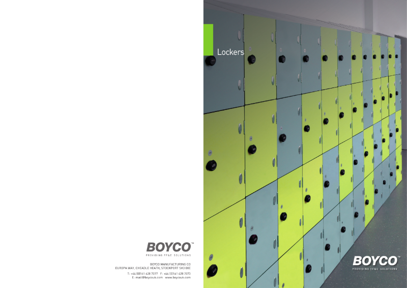 BOYCO UK - Lockers