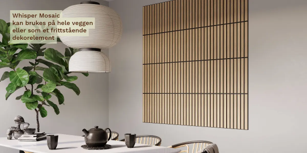 Whisper Mosaic: Den ideelle dekorasjonen for vegger og tak