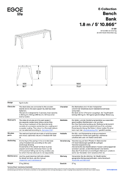 E1-321 - Data Sheet