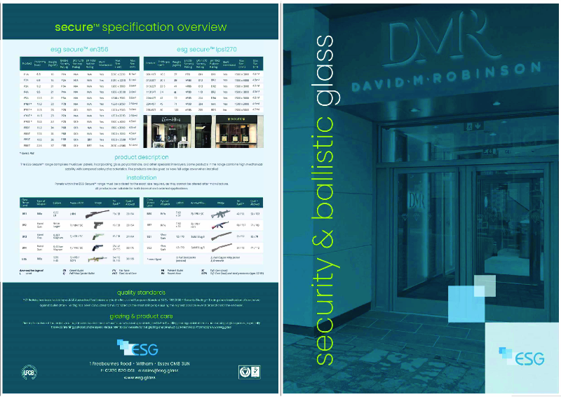 Security & Ballistic Brochure